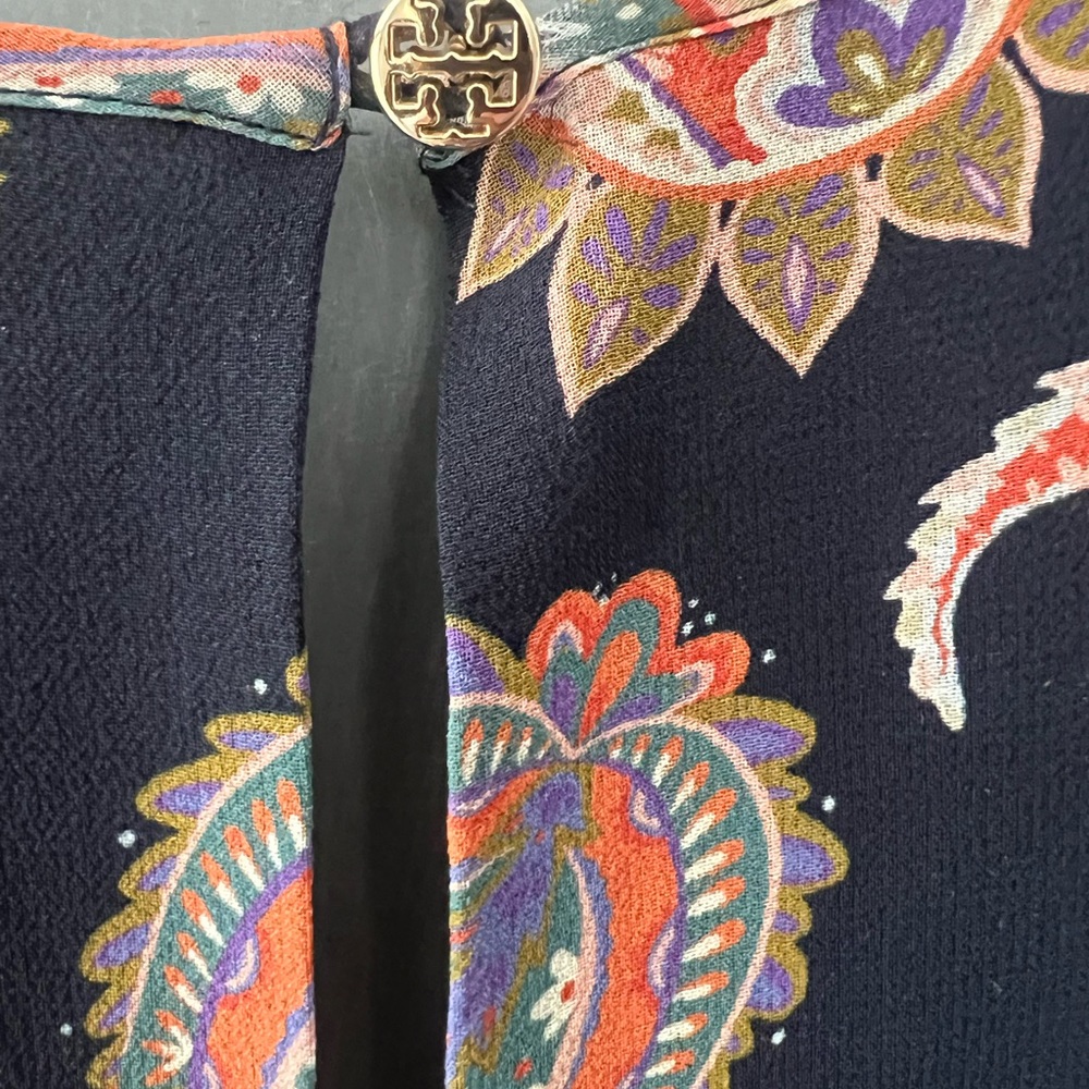 Tory Burch 100% Silk Jumpsuit - Picture 3 of 6